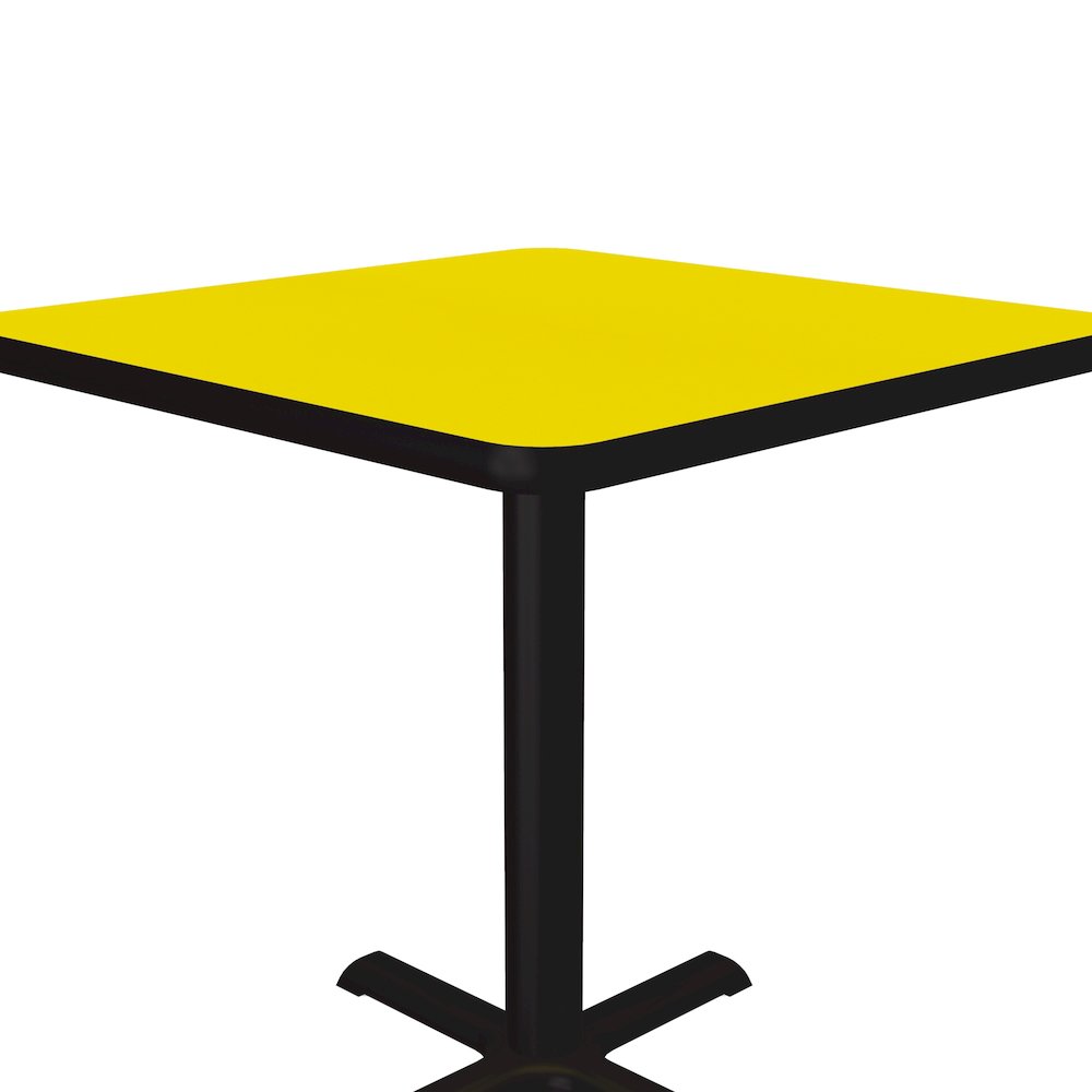 Table Height Deluxe High-Pressure Café and Breakroom Table 24x24". Picture 8