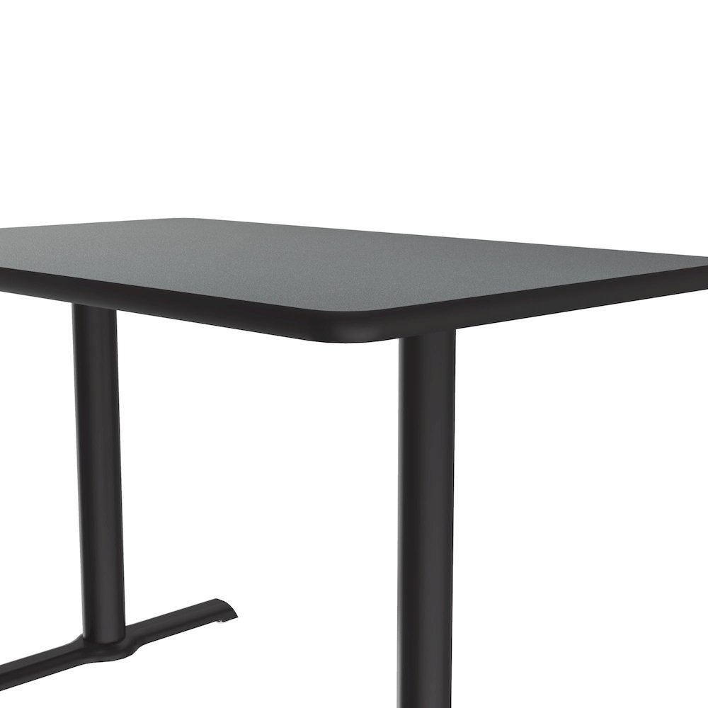 Table Height Deluxe High-Pressure Café and Breakroom Table 30x60". Picture 10