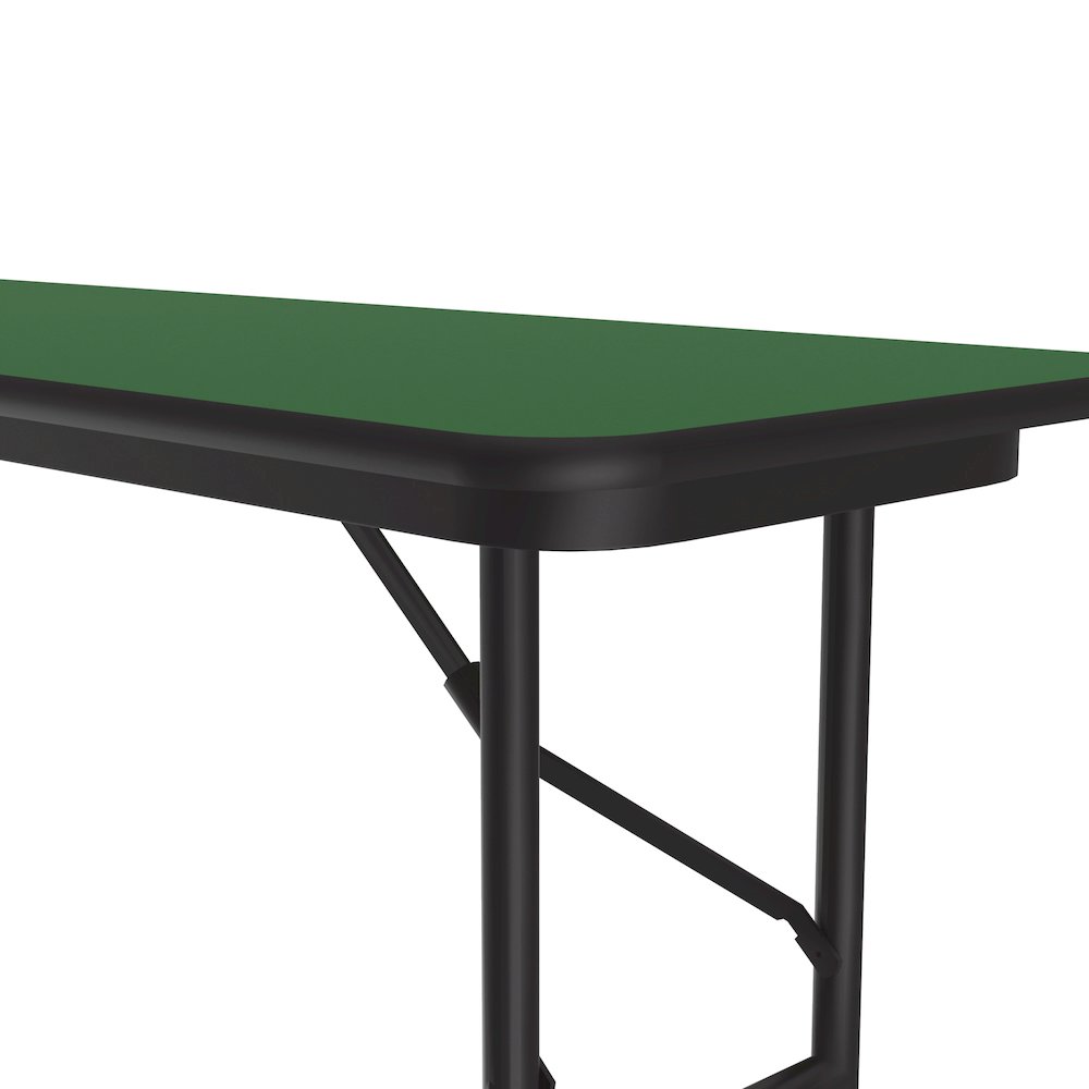 Deluxe High Pressure Top Folding Table 18x96". Picture 3