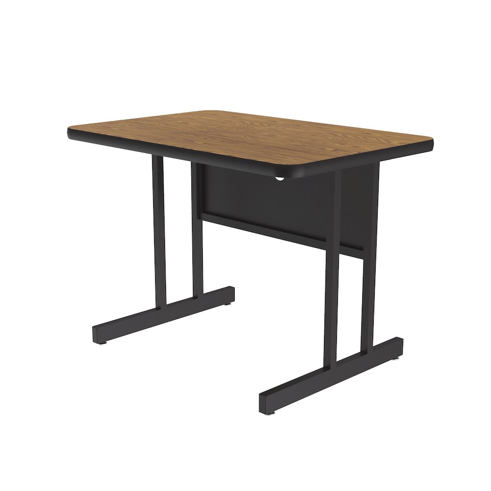 Keyboard Height Commercial Laminate Top Computer/Student Desks 30x48". Picture 9