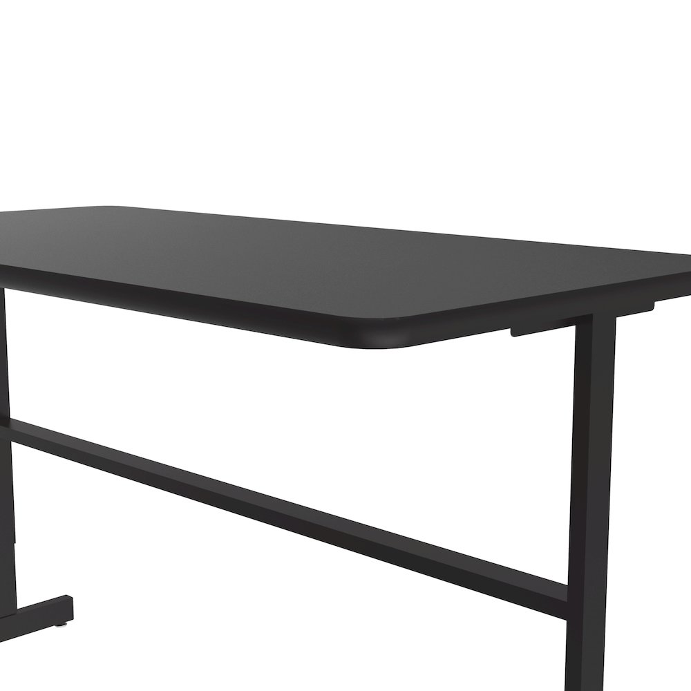 Commercial Laminate Top Adjustable Standing  Height Work Station 30x60". Picture 9