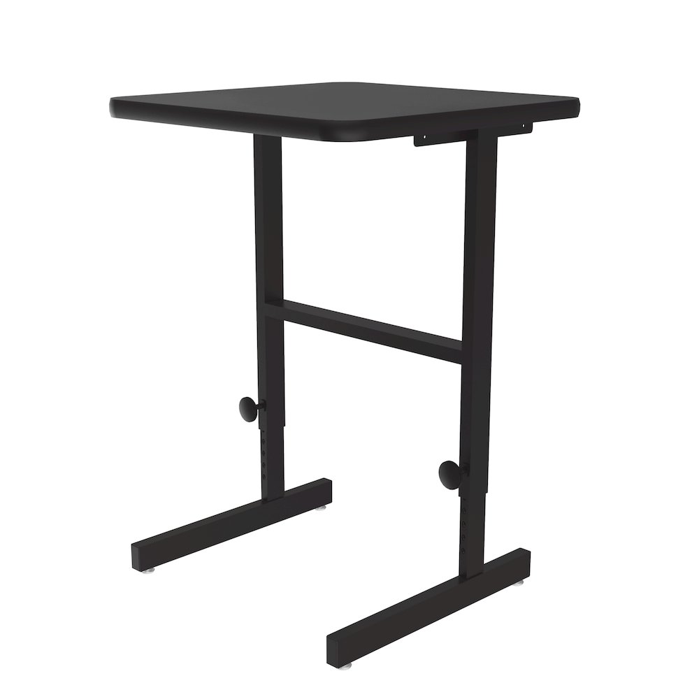 Commercial Laminate Top Adjustable Standing  Height Work Station 20x24". Picture 1