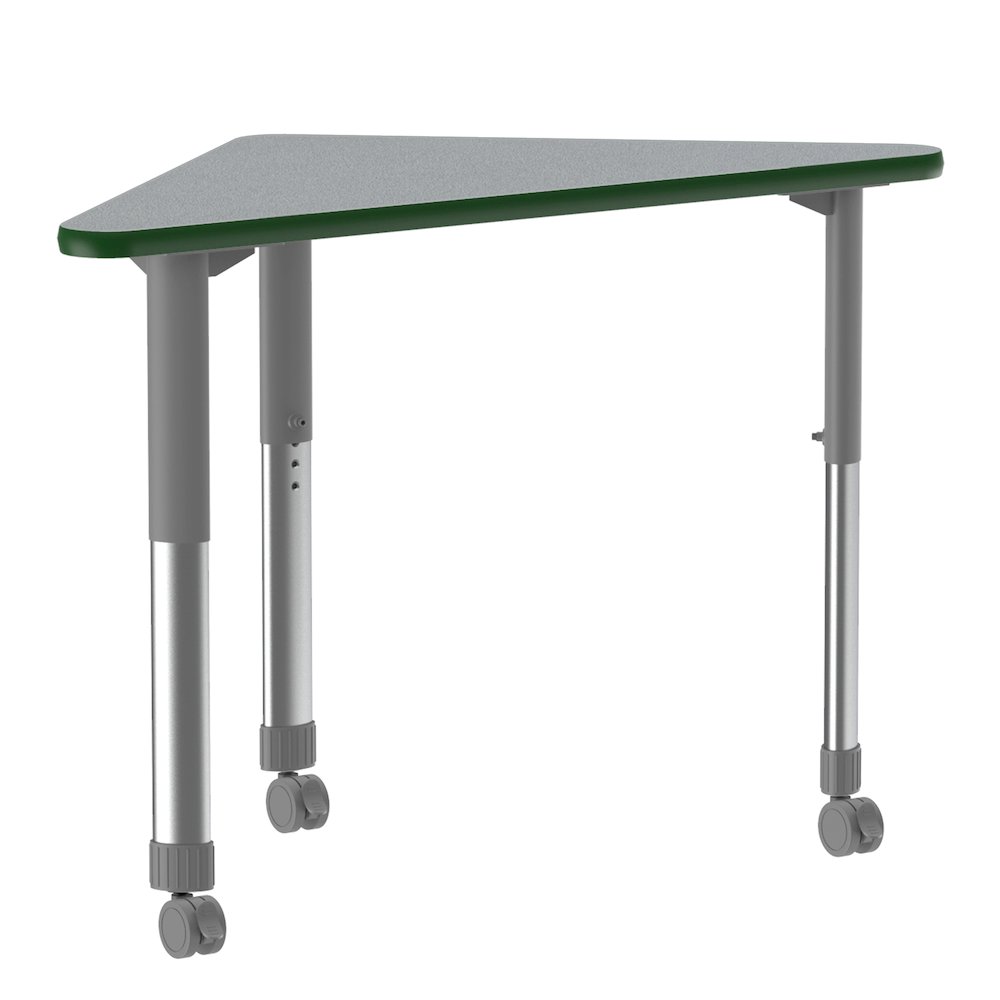 Commercial Lamiante Top Collaborative Desk with Casters 41x23". Picture 14