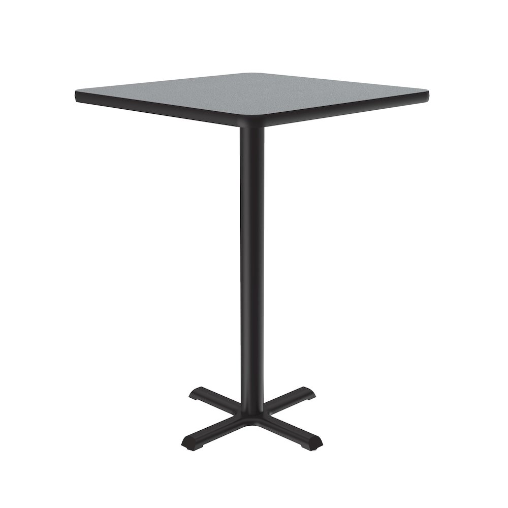 Bar Stool/Standing Height Commercial Laminate Café and Breakroom Table 30x30". Picture 9