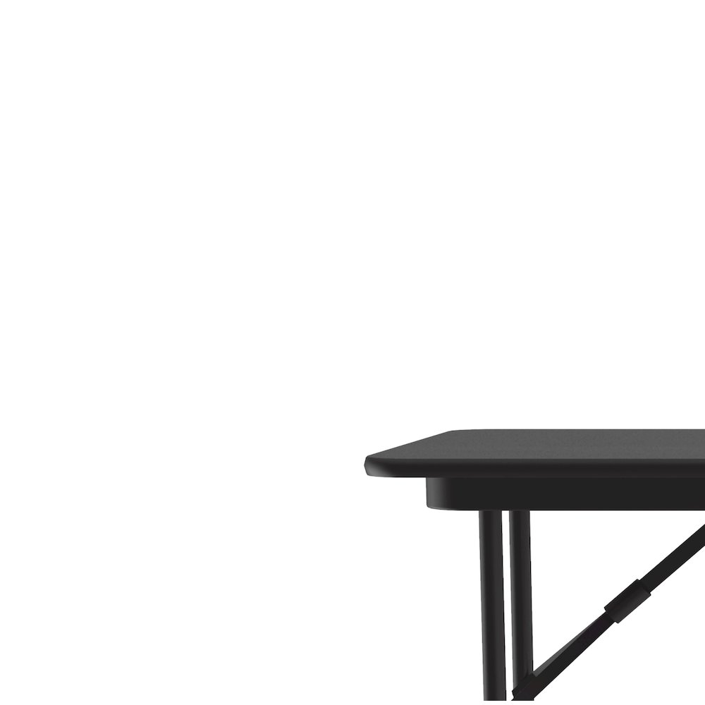 Keyboard Height Melamine Folding Tables 24x48". Picture 9