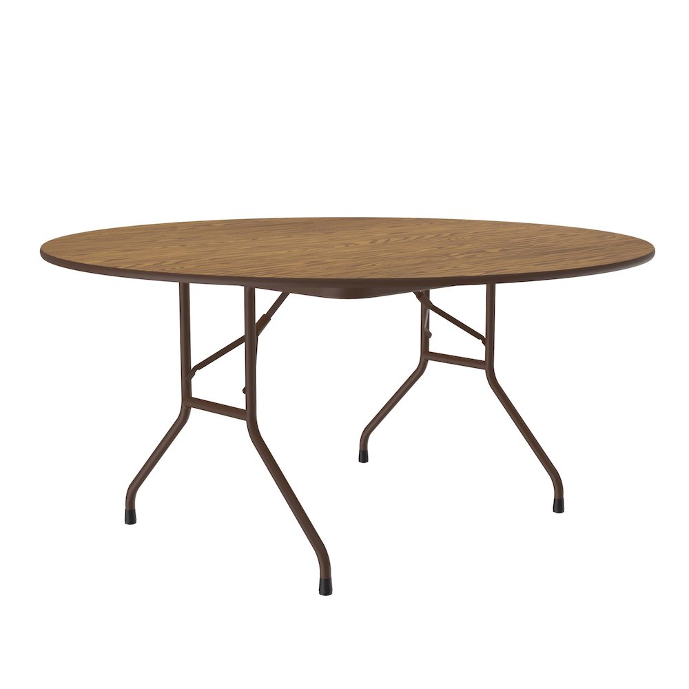 Thermal Fused Laminate Top Folding Table 60x60". Picture 6