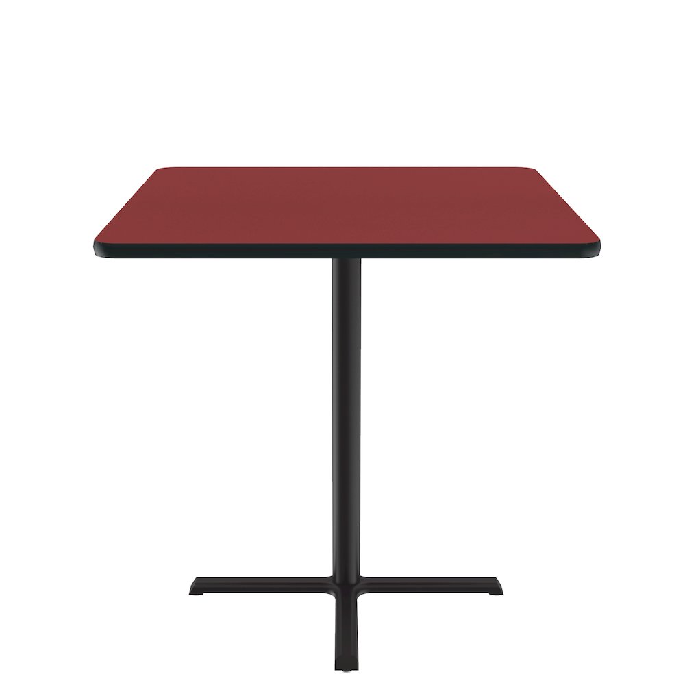 Bar Stool/Standing Height Deluxe High-Pressure Café and Breakroom Table 36x36. Picture 7