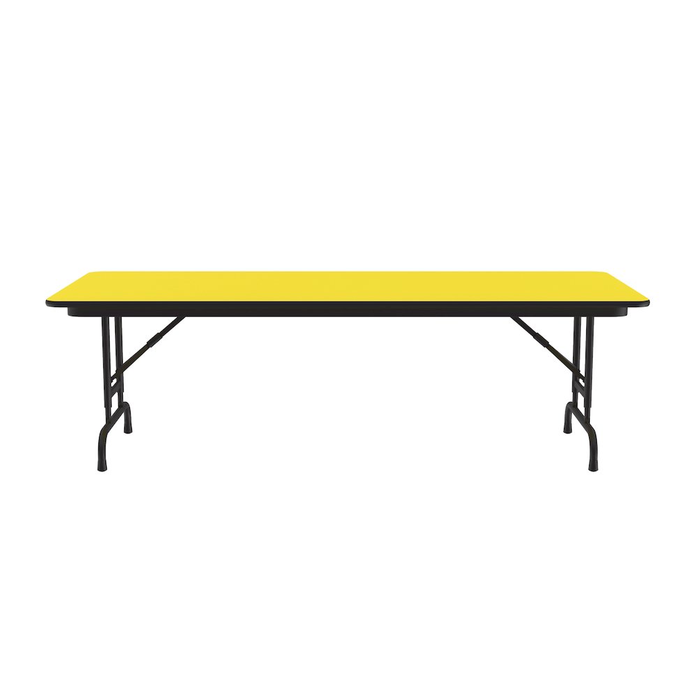 Adjustable Height High Pressure Top Folding Table 30x60". Picture 4