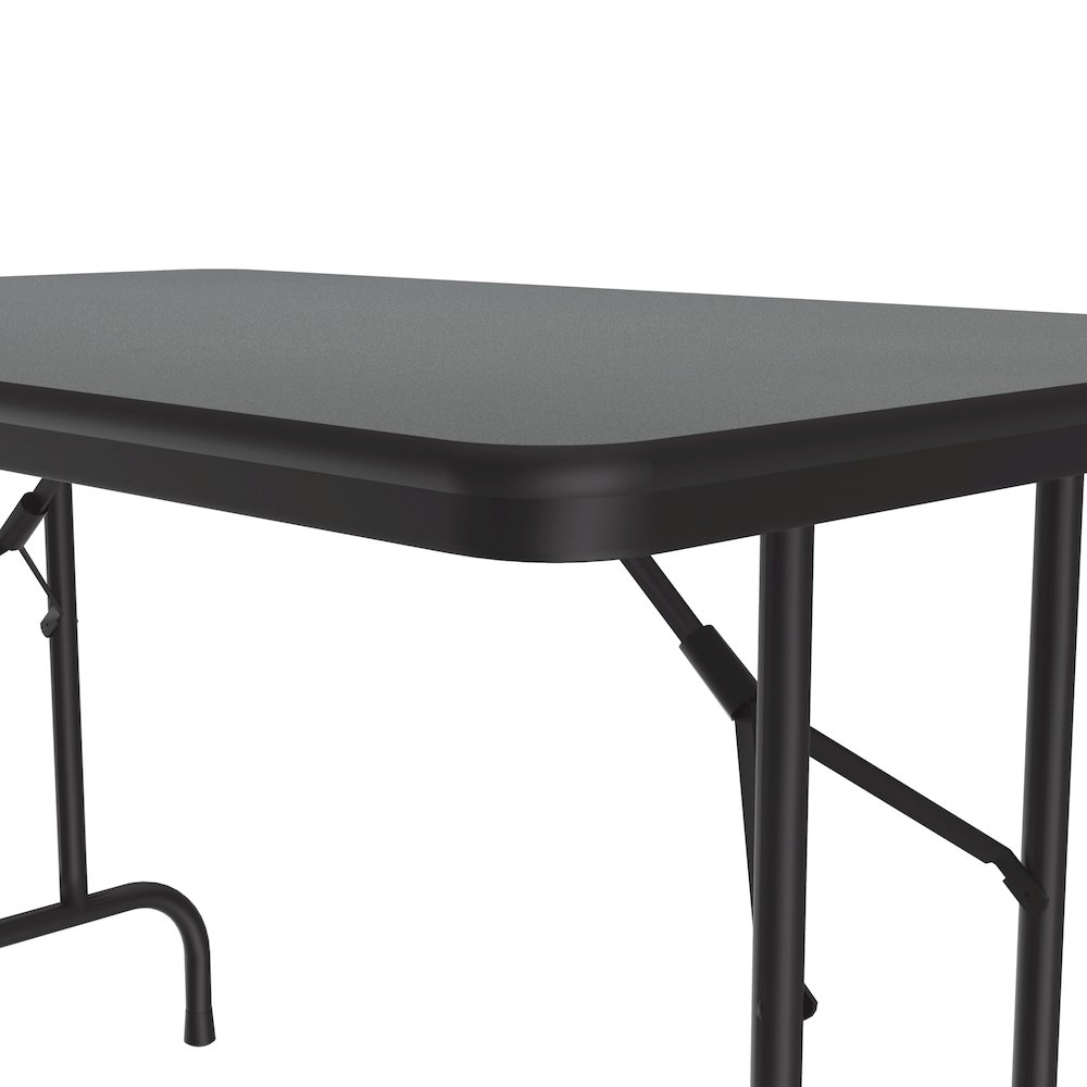 Deluxe High Pressure Top Folding Table 30x48". Picture 9