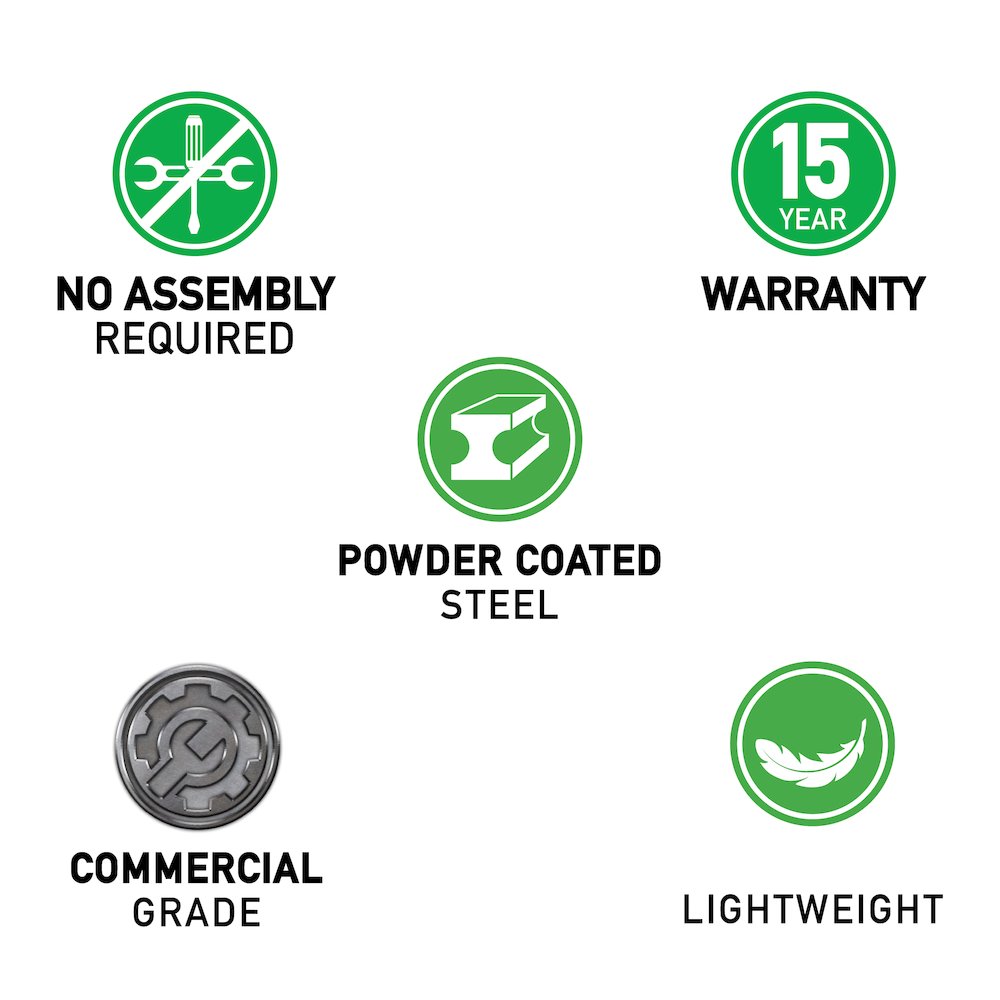 Commercial Blow-Molded Plastic Folding Table 24x48". Picture 13