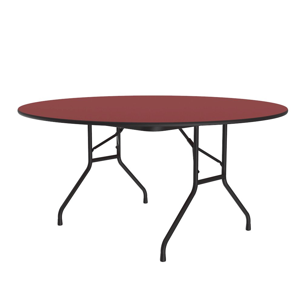 Deluxe High Pressure Top Folding Table 60x60". Picture 3