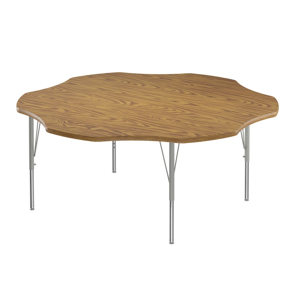 Deluxe High-Pressure Top Activity Tables 60x60". Picture 1