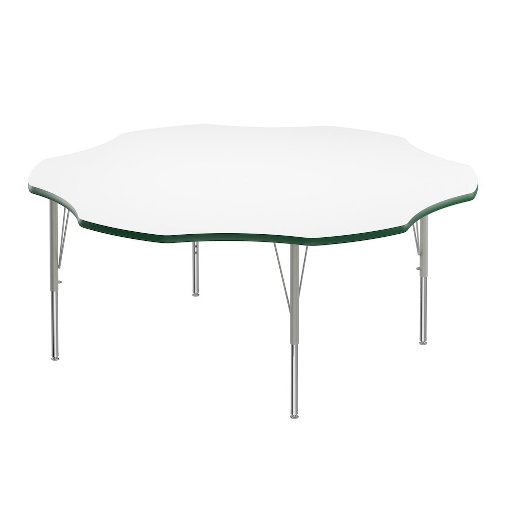 Markerboard-Dry Erase  Deluxe High Pressure TopActivity Tables 60x60". Picture 12