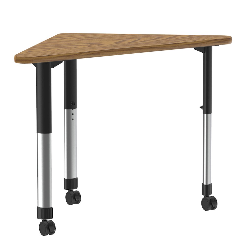 Deluxe High Pressure Collaborative Desk with Casters 41x23". Picture 8