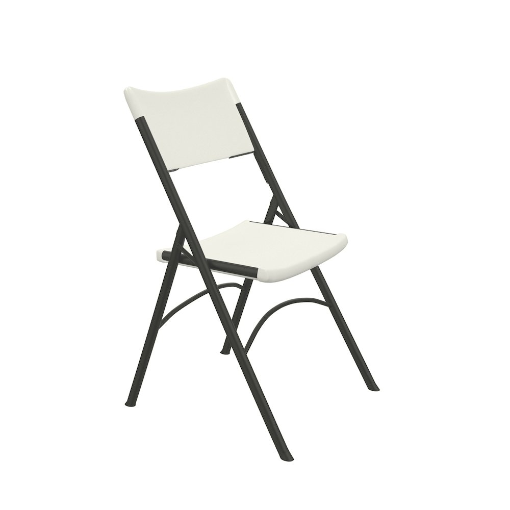 Economy Blow-Molded Plastic Folding Chair. Picture 1