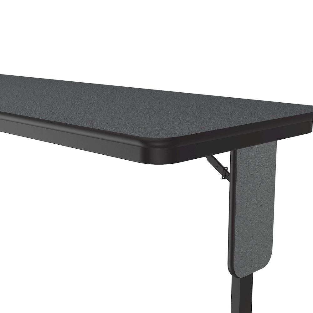 Deluxe High-Pressure Folding Seminar Table with Panel Leg 24x60". Picture 3