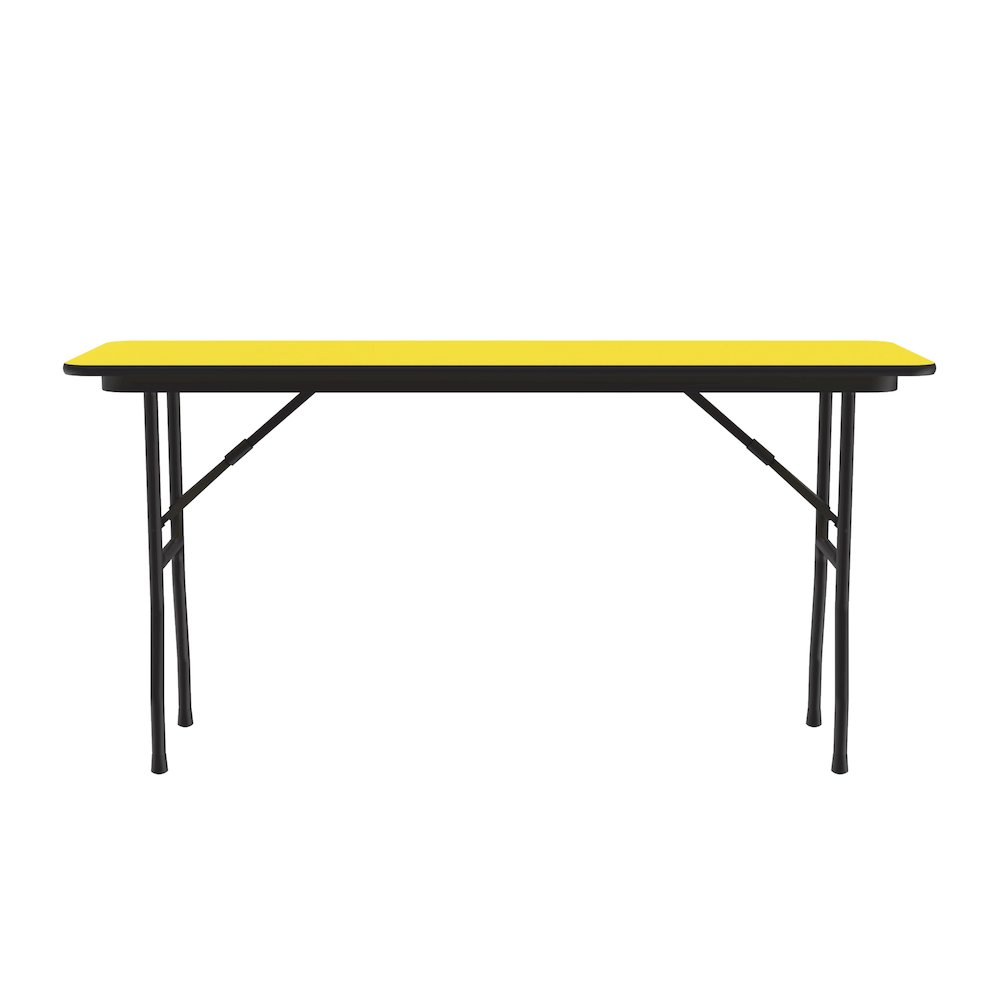 Deluxe High Pressure Top Folding Table 18x96". Picture 2