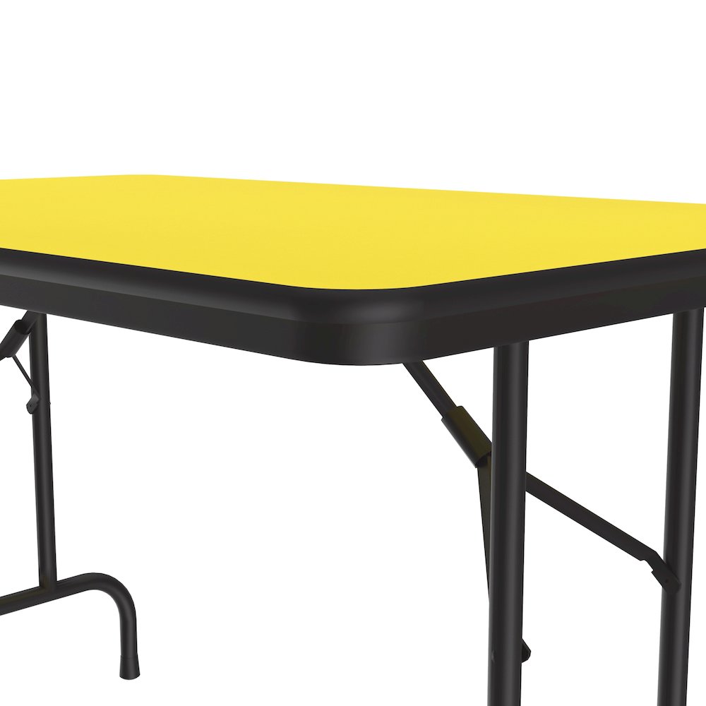 Deluxe High Pressure Top Folding Table 30x48". Picture 5