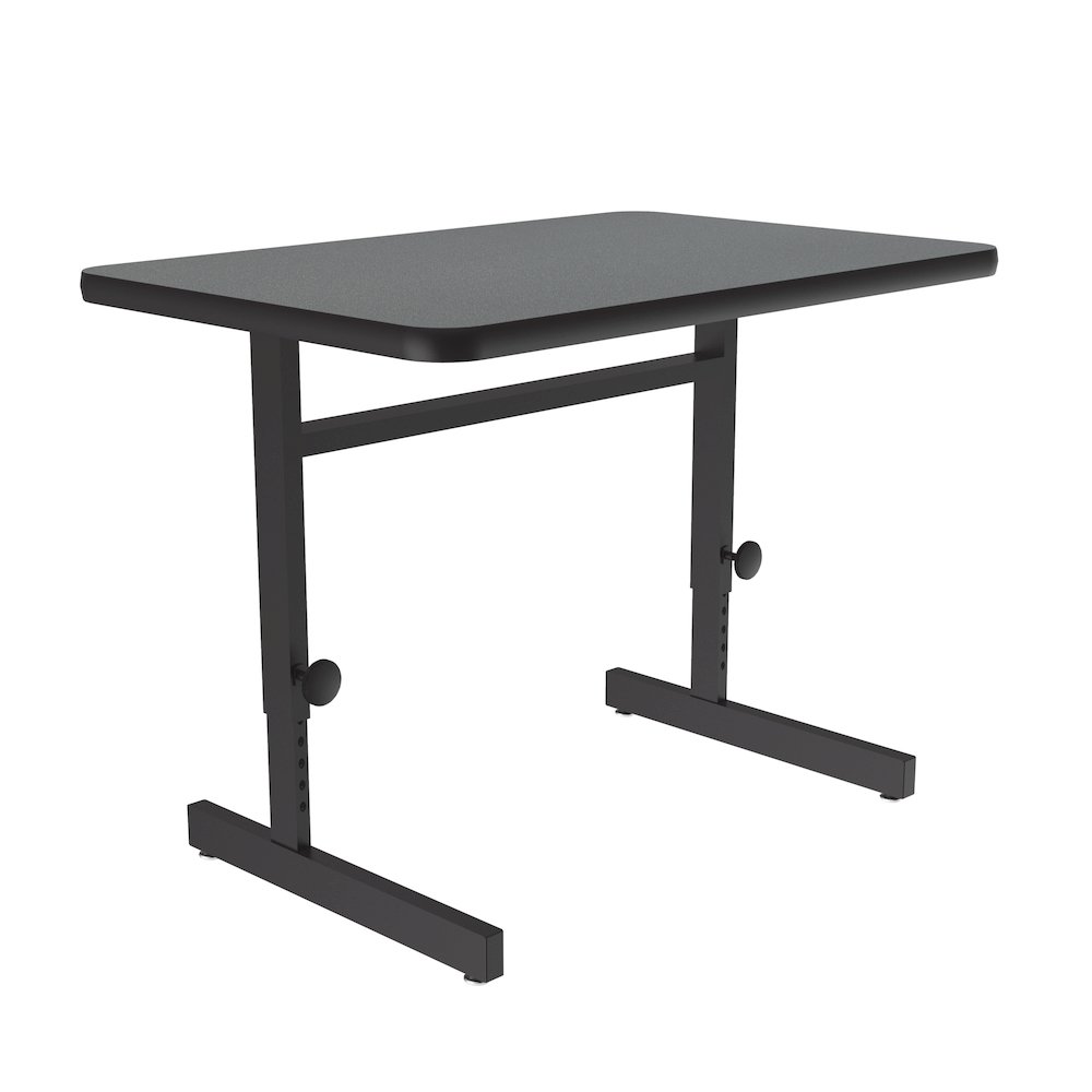 Adjustable Height Deluxe High-Pressure Top Computer/Student Desks  24x36". Picture 1