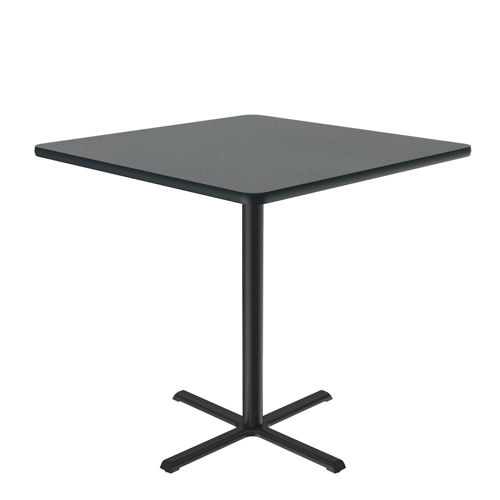 Bar Stool/Standing Height Deluxe High-Pressure Café and Breakroom Table 36x36. Picture 5