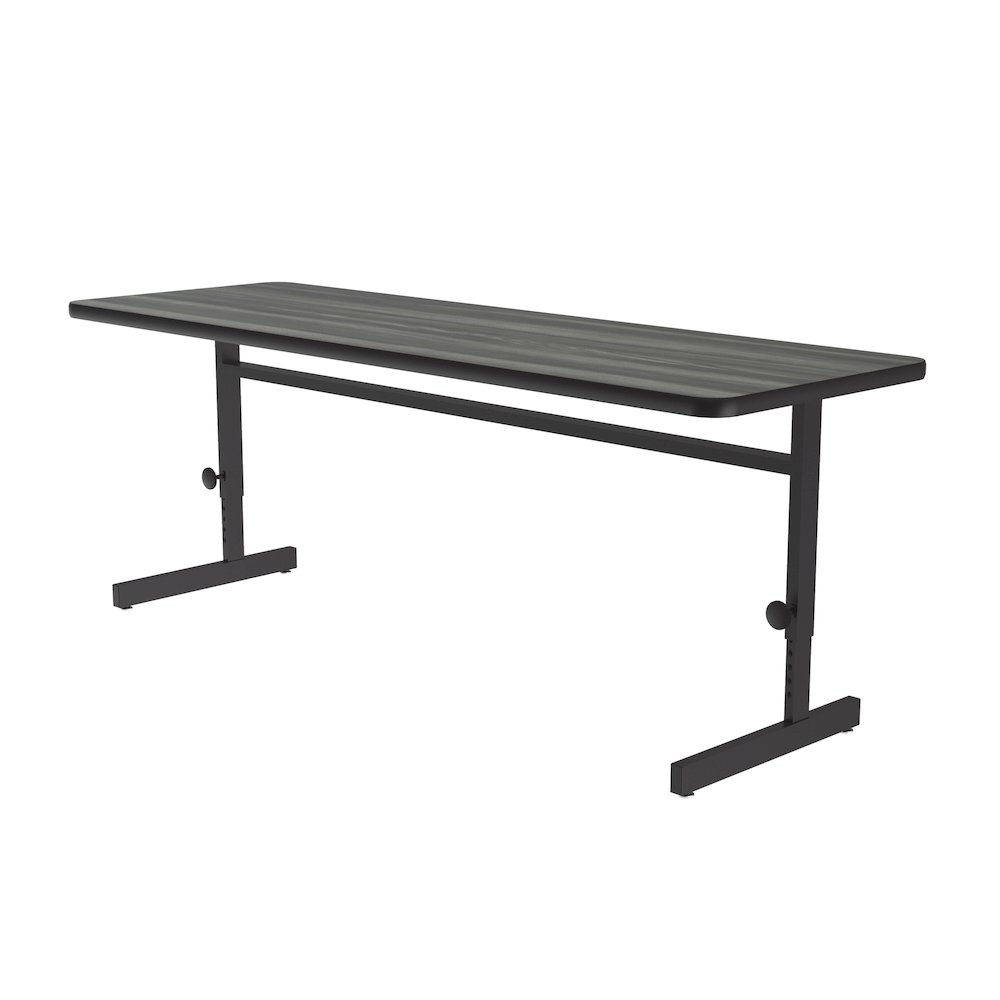 Adjustable Height Deluxe High-Pressure Top Computer/Student Desks  24x60". Picture 9