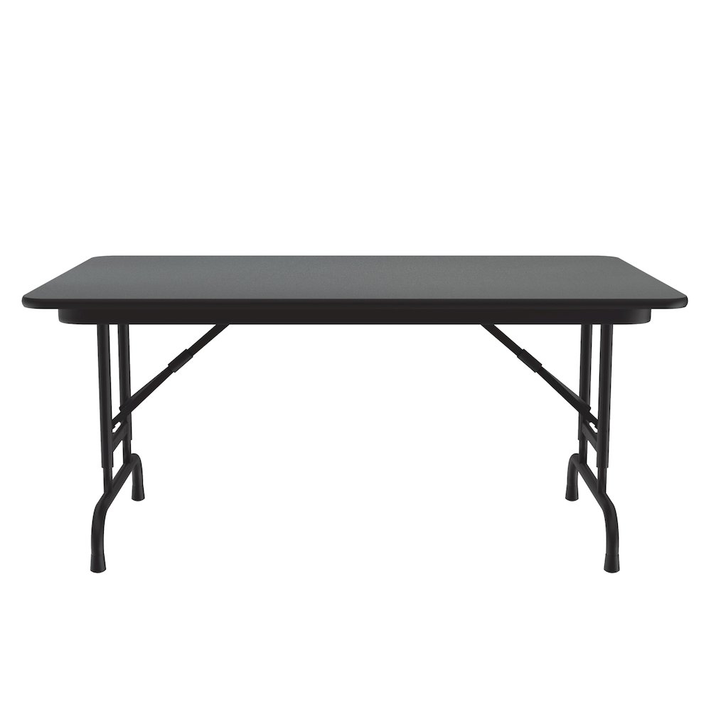 Adjustable Height High Pressure Top Folding Table 30x48". Picture 7