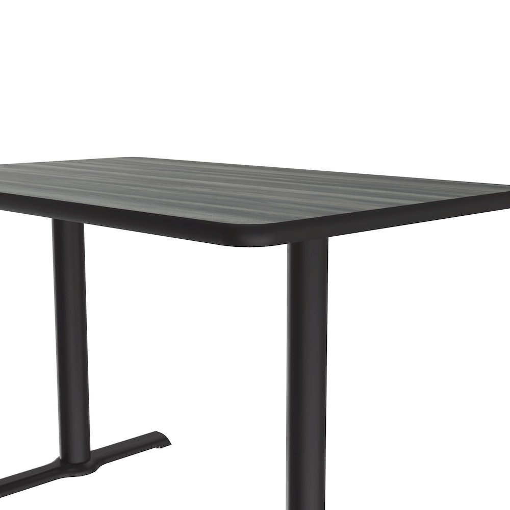 Table Height Deluxe High-Pressure Café and Breakroom Table 30x48". Picture 8
