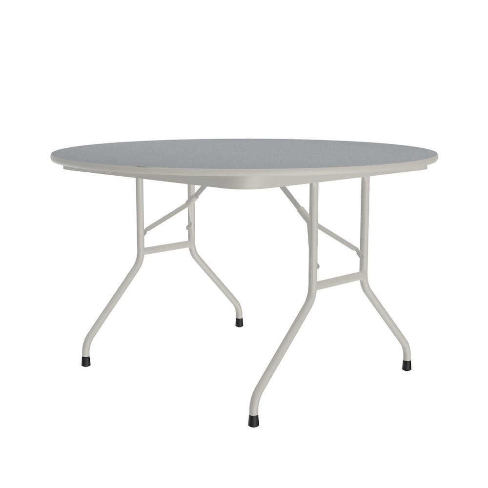 Thermal Fused Laminate Top Folding Table 48x48". Picture 1