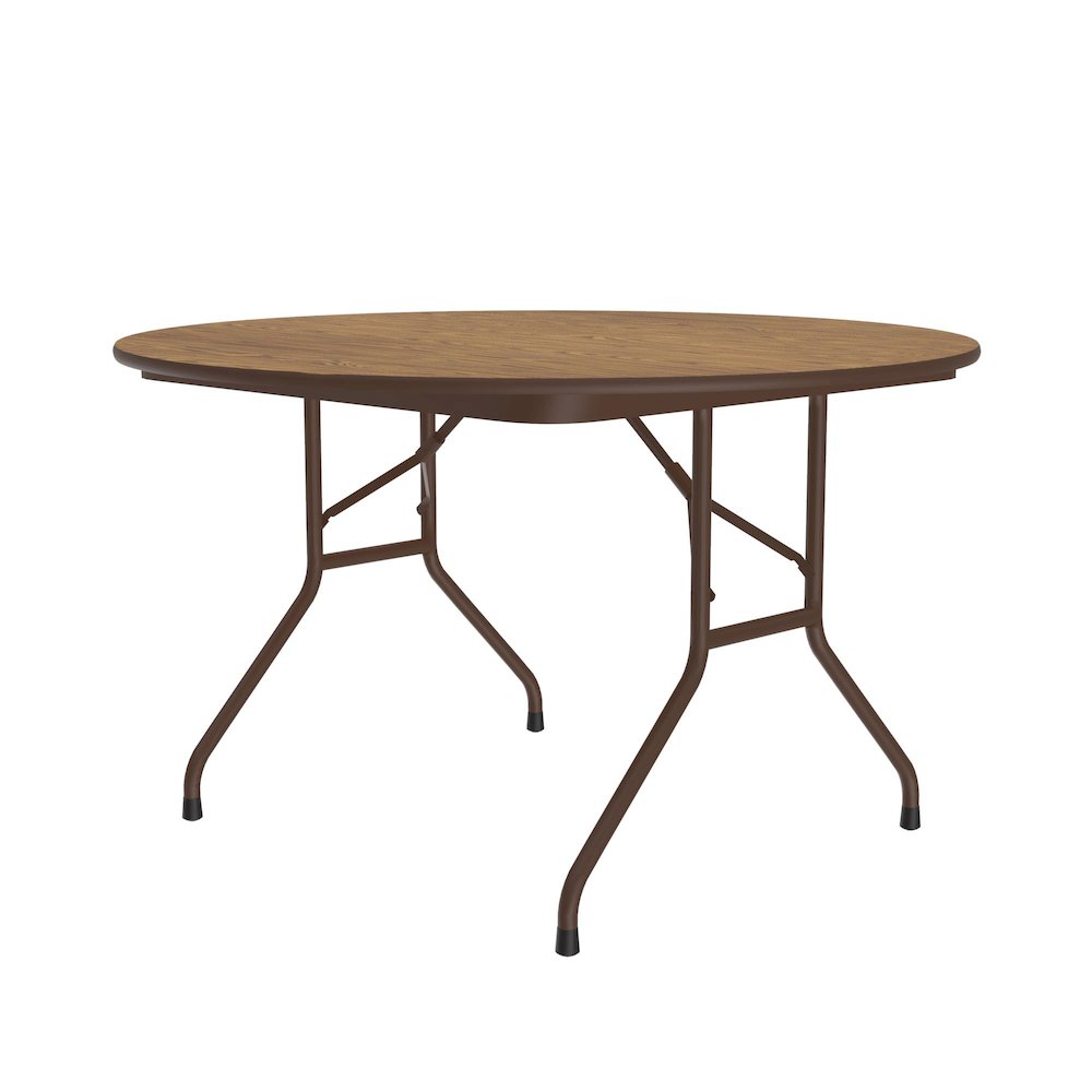 Deluxe High Pressure Top Folding Table 48x48". Picture 8