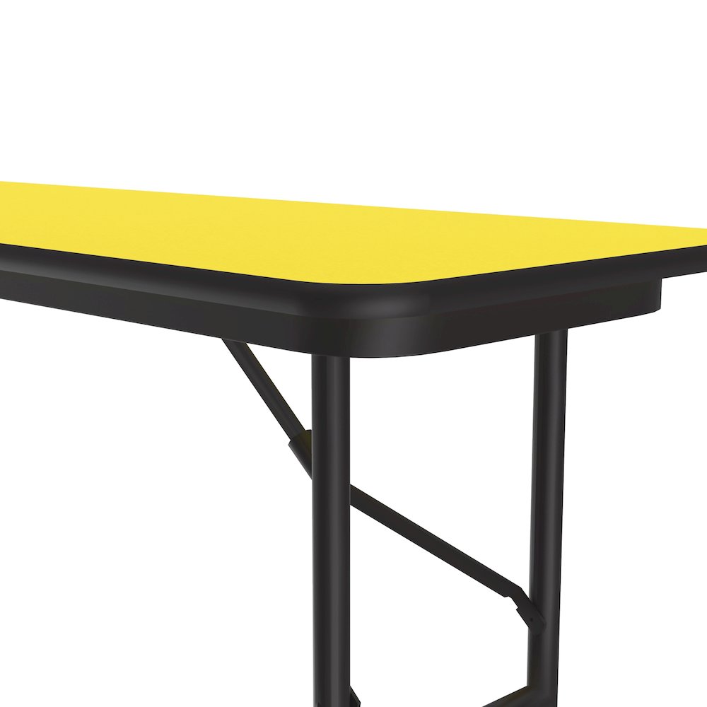 Deluxe High Pressure Top Folding Table 18x96". Picture 5