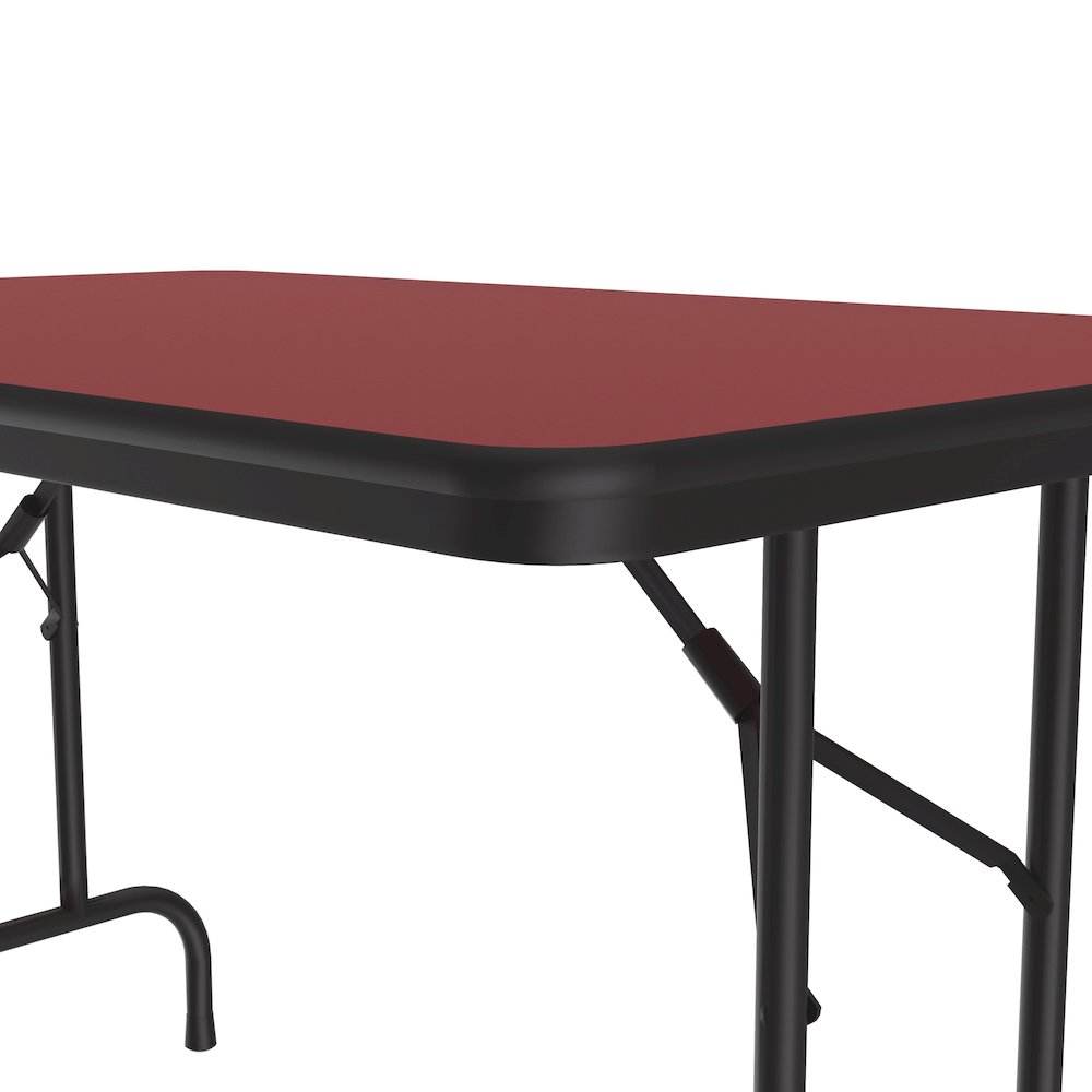 Deluxe High Pressure Top Folding Table 30x48". Picture 2