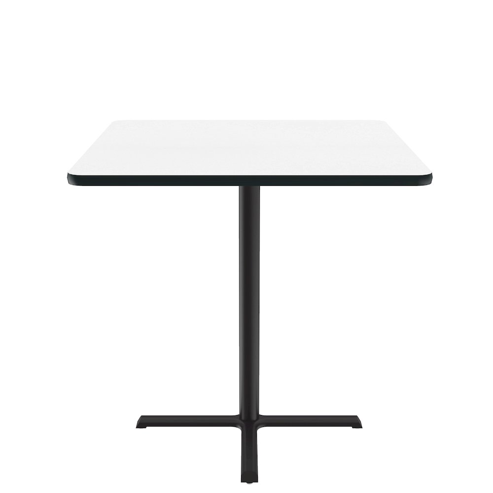 Bar Stool/Standing Height Deluxe High-Pressure Café and Breakroom Table 36x36. Picture 7