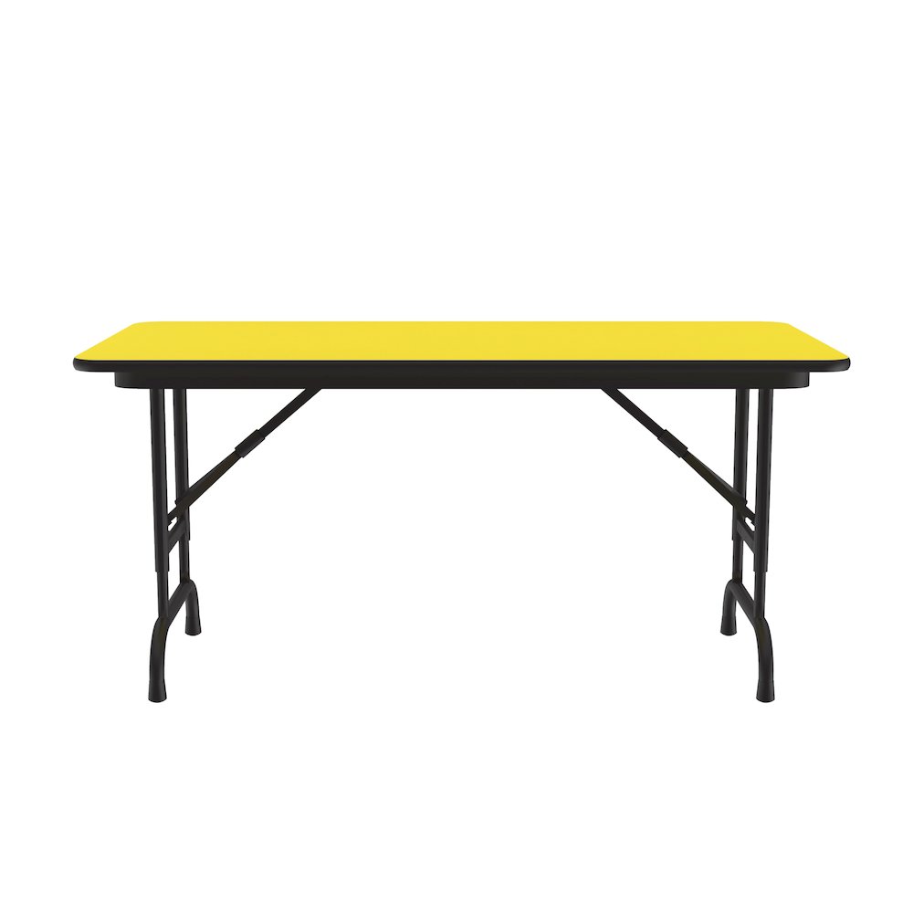 Adjustable Height High Pressure Top Folding Table 24x48". Picture 9