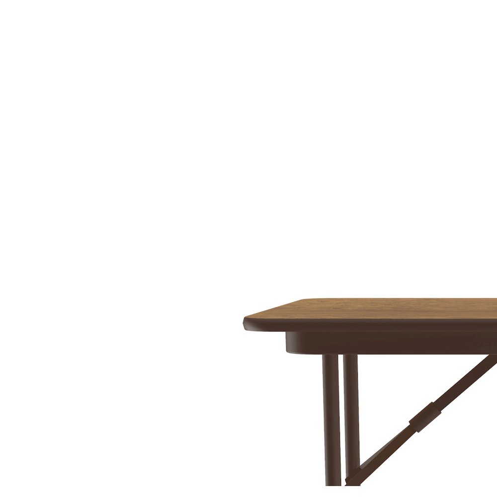 Keyboard Height Melamine Folding Tables 24x48". Picture 2