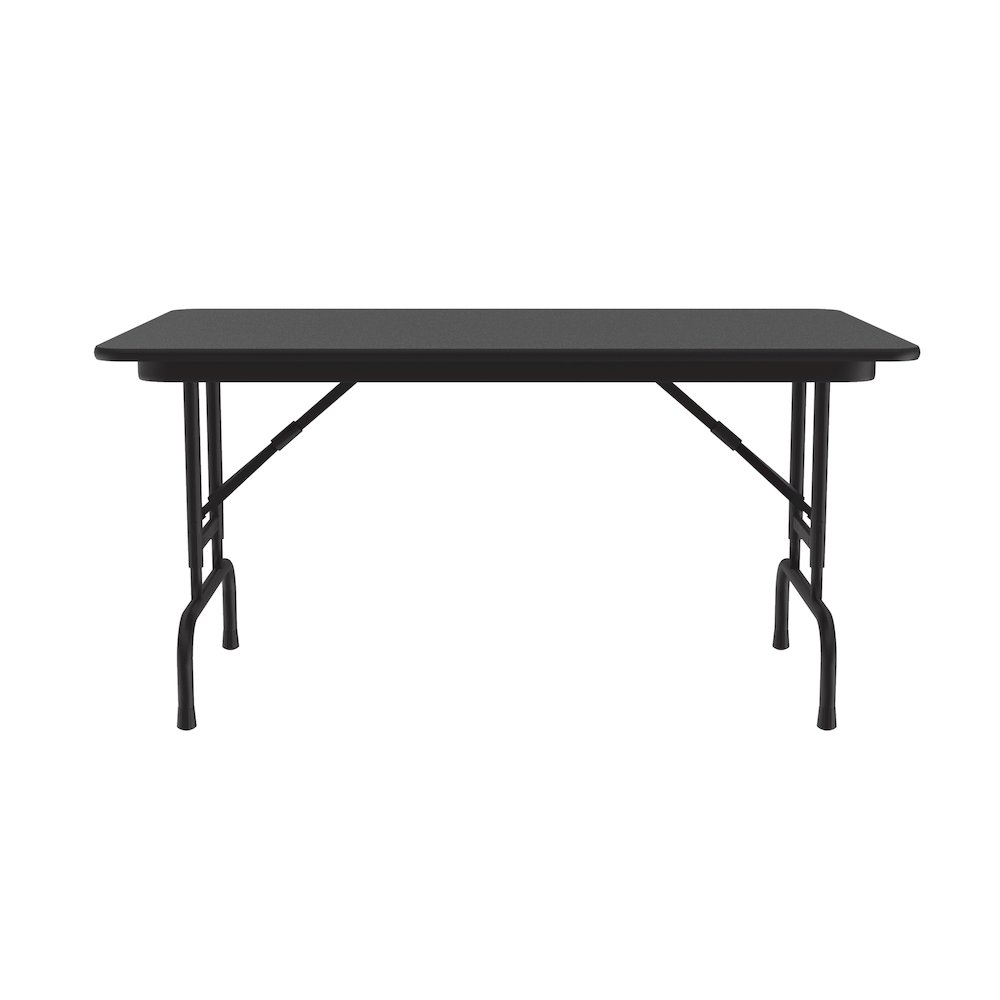 Adjustable Height Econoline Melamine Top Folding Table 30x48". Picture 4