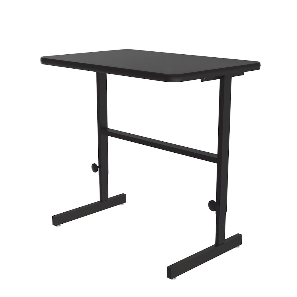 Commercial Laminate Top Adjustable Standing  Height Work Station 24x36". Picture 7