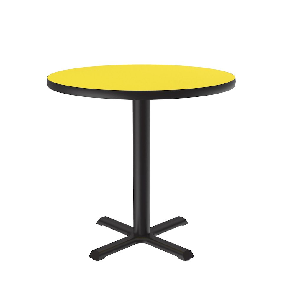 Table Height Deluxe High-Pressure Café and Breakroom Table 36x36". Picture 4