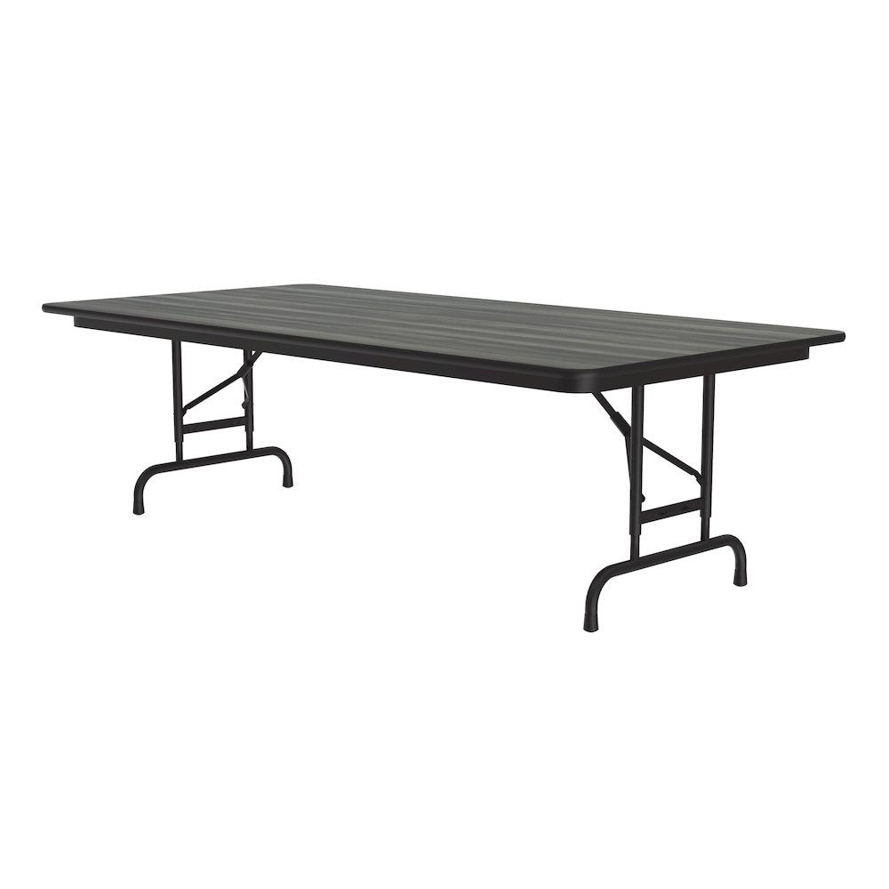 Adjustable Height High Pressure Top Folding Table 36x96". Picture 2