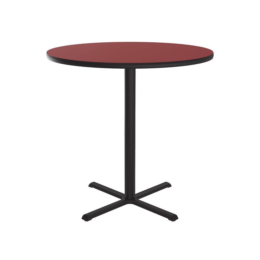 Bar Stool/Standing Height Deluxe High-Pressure Café and Breakroom Table 36x36. Picture 11