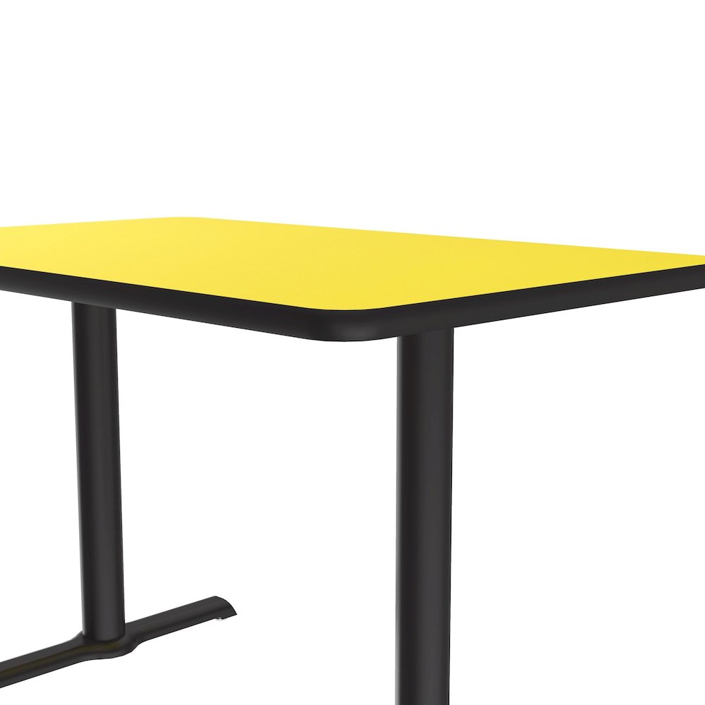 Table Height Deluxe High-Pressure Café and Breakroom Table 30x48". Picture 6