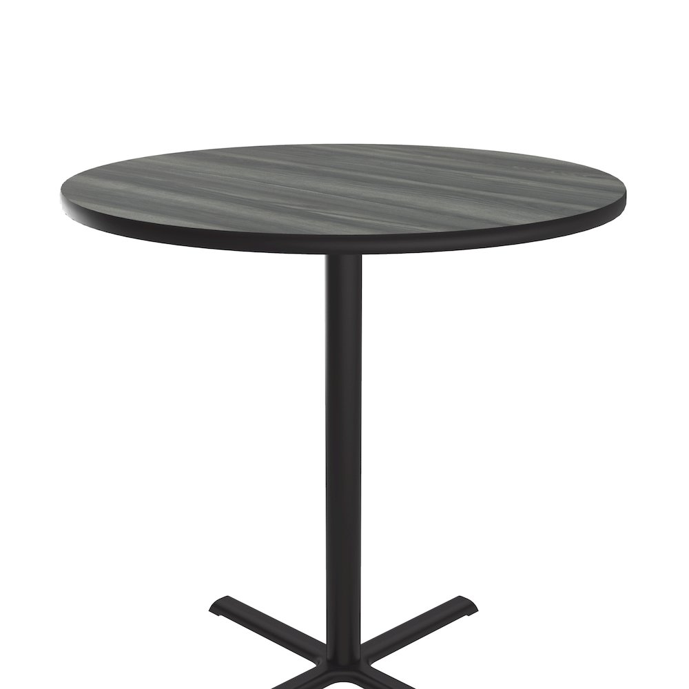 Bar Stool/Standing Height Deluxe High-Pressure Café and Breakroom Table 48x48. Picture 5