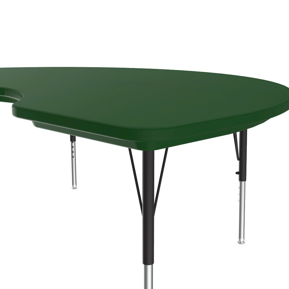 Commercial Blow-Molded Plastic Top Activity Tables 48x72". Picture 12