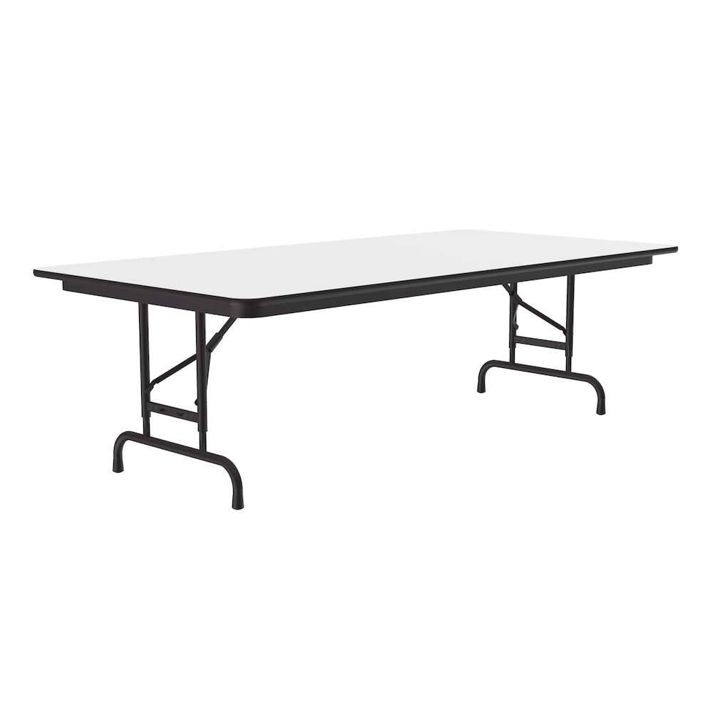 Adjustable Height High Pressure Top Folding Table 36x96". Picture 1