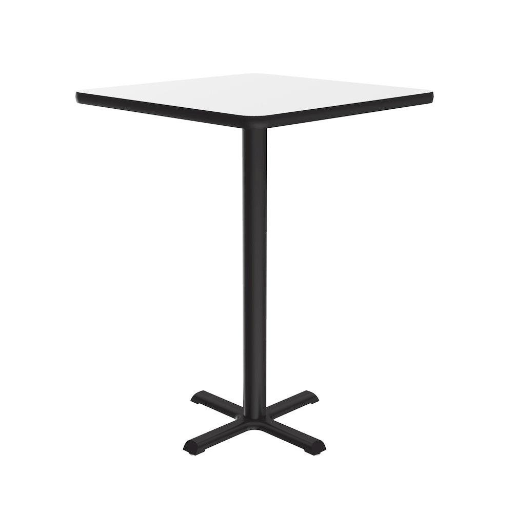 Bar Stool/Standing Height Deluxe High-Pressure Café and Breakroom Table 24x24. Picture 3