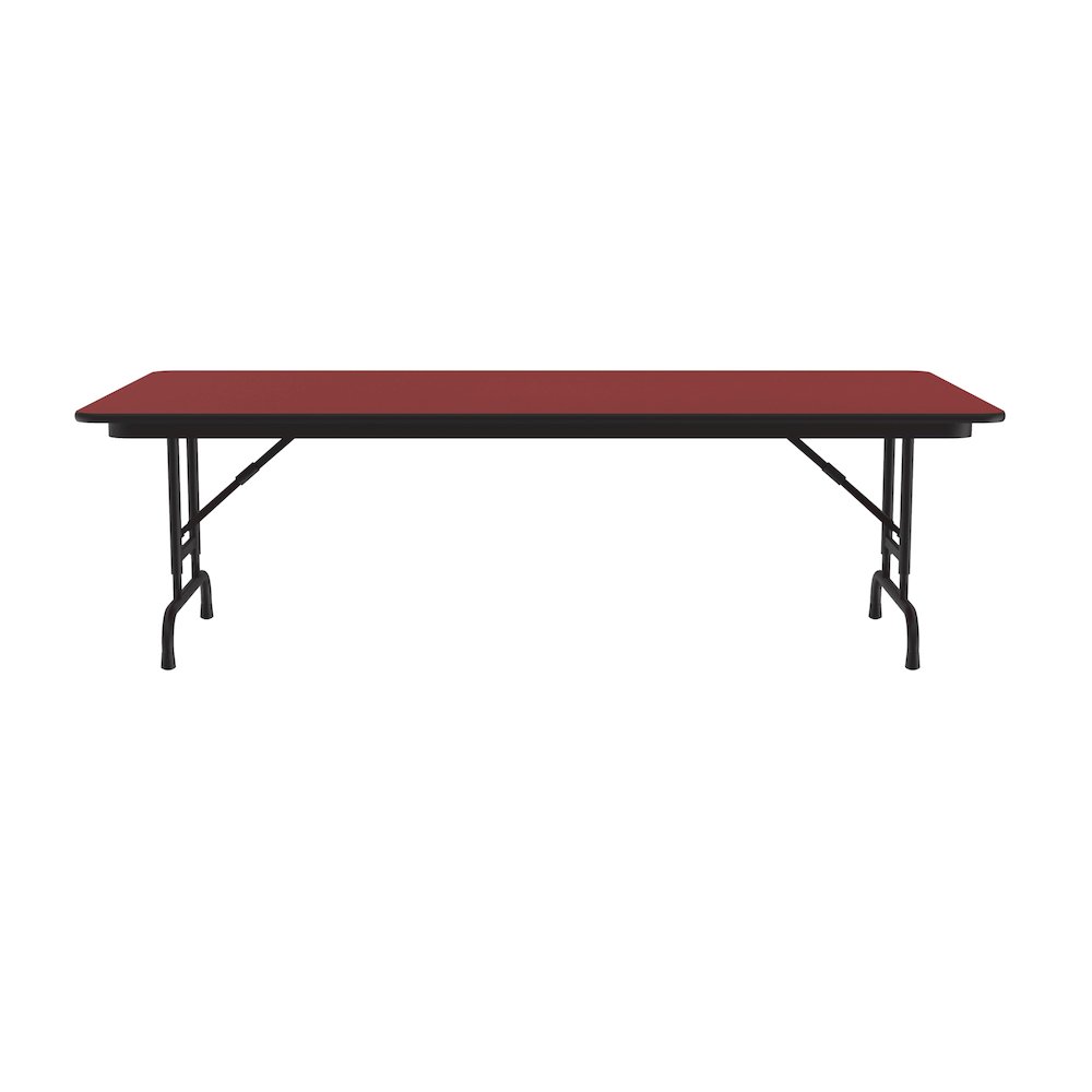 Adjustable Height High Pressure Top Folding Table 36x72". Picture 1