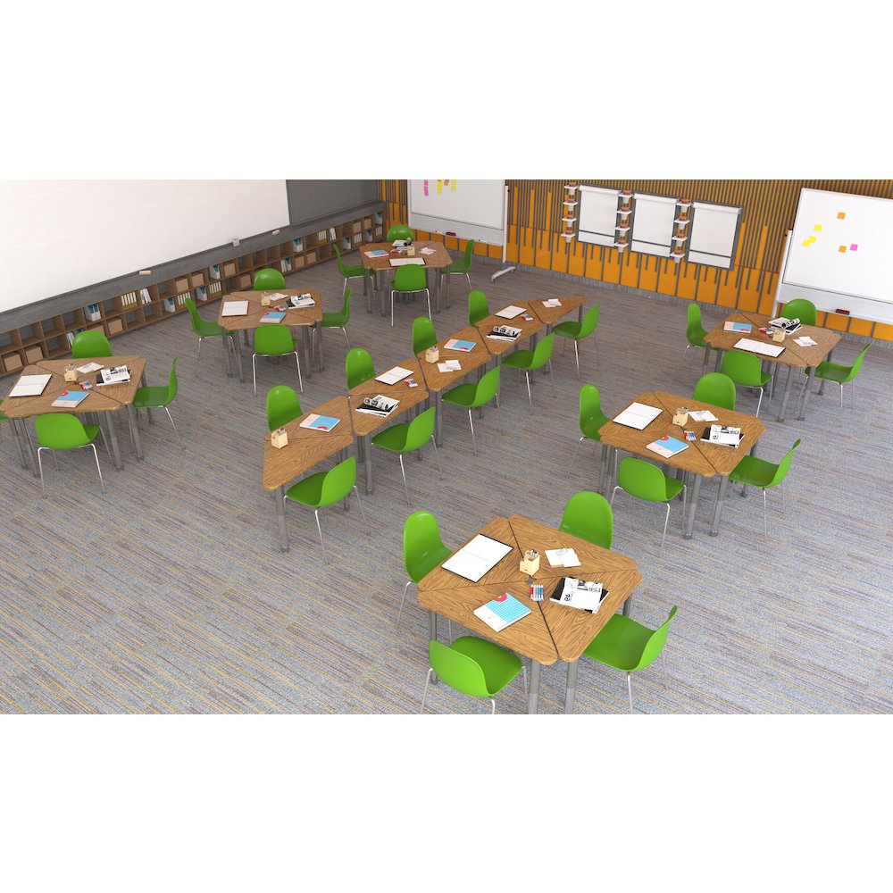 Commercial Lamiante Top Collaborative Desk 41x23". Picture 1