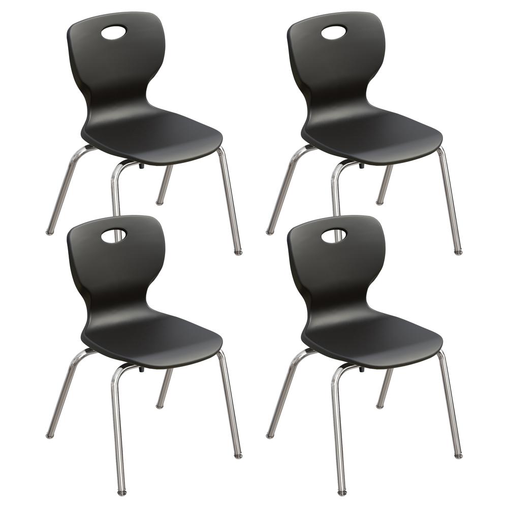 Classic 14" Stacking Student Chair 4 pc. Picture 1