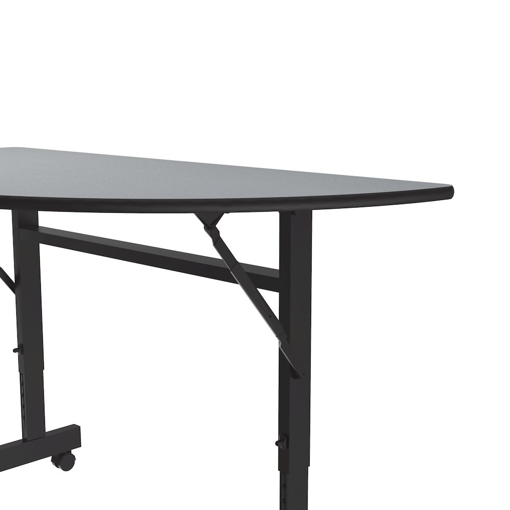 3/4" Thermal Fused Laminate Top Flip Top Table. Picture 11