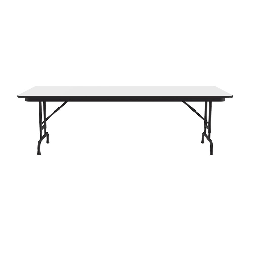 Adjustable Height High Pressure Top Folding Table 36x72". Picture 1