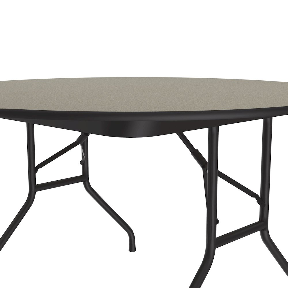 Deluxe High Pressure Top Folding Table 48x48". Picture 8